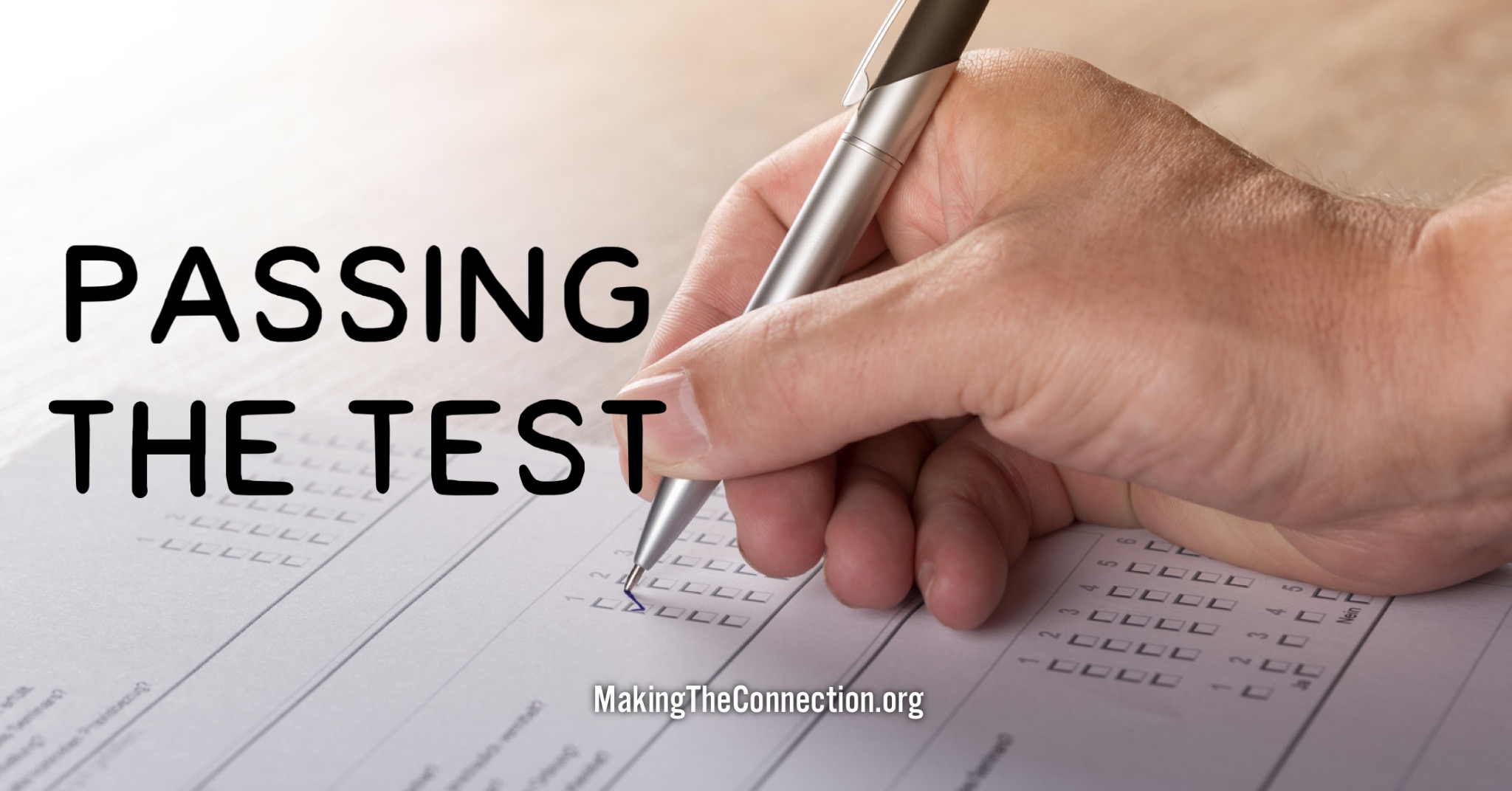 Passting the Test