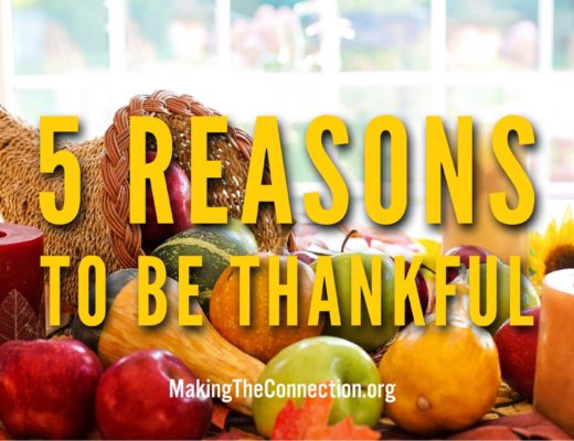 5 reasons to be thankful